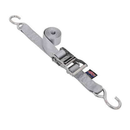 1.5" Ratchet Straps with Stainless Hooks