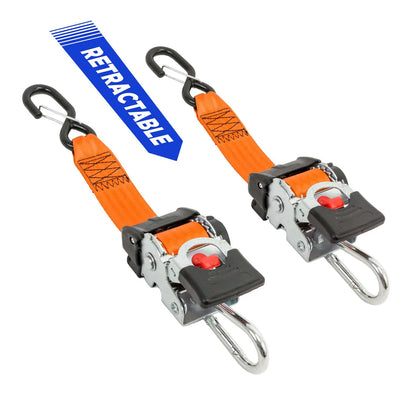 Retractable Ratchet Straps and Tie Downs