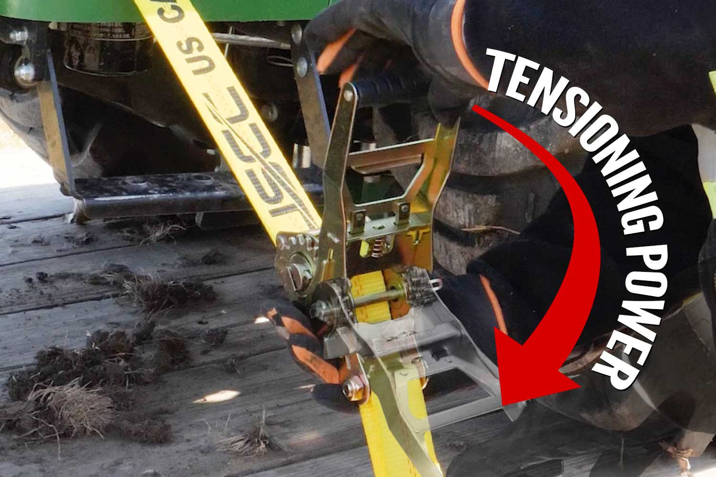 2" Wide Ratchet Straps